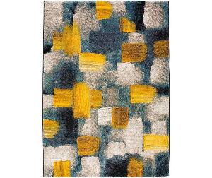 Covor Squares Yellow 200x290 cm - Universal XXI, Galben & Auriu