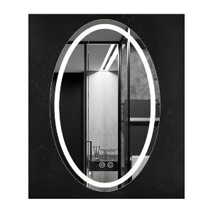 Oglinda cu iluminare si dezaburire Fluminia Picasso-EX-60 60 cm