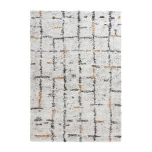 Covor Mint Rugs Grid, 160 x 230 cm, crem