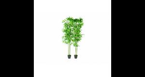 Set 2 Plante Bambus Artificiale Decoratiune Casa 190 cm