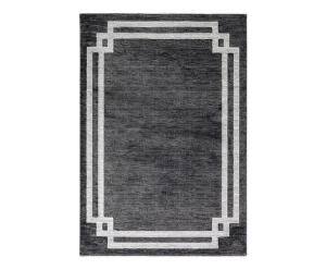 Covor Ginevra, textil, alb/negru, 200 x 300 cm