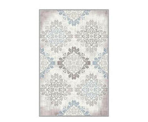 Covor Orvieto, textil, fildes/albastru, 230 x 160 cm