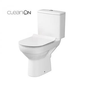 Set vas wc rimless, cu rezervor si capac soft close inclus, Cersanit City New