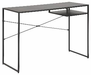 Masa de birou din metal Newcastle Negru, L110xl45xH75 cm