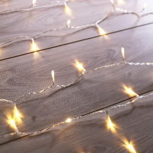 Ghirlandă luminoasă cu LED DecoKing Merry Christmas, lungime 1 m, 200 beculețe