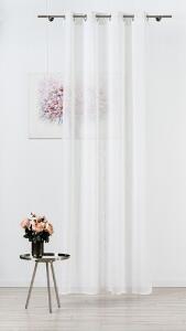 Perdea Mendola Interior, Troia, 140x245 cm, poliester, alb