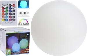 Decoratiune luminoasa Ball, Ø30 cm, polipropilena, multicolor
