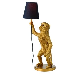 Lampa de masa Monkey Saru, Boltze, 30x21x60 cm, 1 x E27, 60W, polirasina, auriu