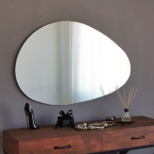 Oglinda decorativa Porto, Neostill, 76x50 cm, alb