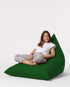 Fotoliu puf, Bean Bag Ferndale, Pyramid Bed, , 145 cm, poliester impermeabil, verde