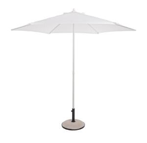 Umbrela pentru gradina / terasa, Delfi, Bizzotto, Ø 270 cm, stalp Ø 38 mm, otel/poliester