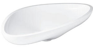 Lavoar baie pe blat asimetric, alb, 80 cm, Hansgrohe Axor Massaud