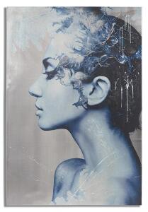 Tablou decorativ Face, Mauro Ferretti, 80x120 cm, canvas, multicolor