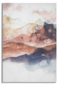Tablou decorativ Mountain, Mauro Ferretti, 80x120 cm, canvas, multicolor