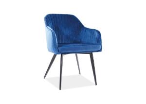 Set 4 scaune blue ELINA VELVET 