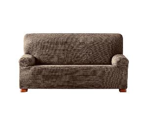 Husa elastica pentru canapea Aquiles Brown 140-170 cm - Eysa, Maro