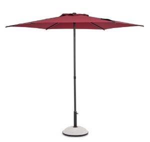 Umbrela pentru gradina / terasa Samba, Bizzotto, Ø 270 cm, stalp Ø 38 mm, otel/poliester, bordo
