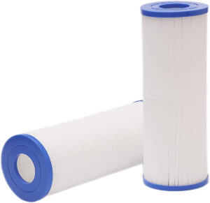Set de 2 filtre de piscina cu hidromasaj Kensbro, alb, compatibil cu Pleatco PRB50-IN, Unicel C-4950, SD-00201, SD-00455, 335 x 125 mm