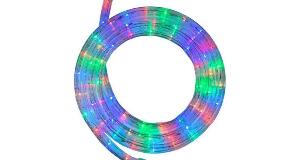 Furtun luminos rola LED multicolor 40m