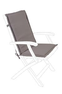 Perna pentru scaun de gradina Poly180, Bizzotto, 45 x 94 cm, poliester impermeabil, ciocolata
