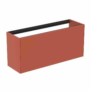 Dulap baza suspendat Ideal Standard Atelier Conca 1 sertar 120 rosu - oranj mat