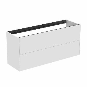 Dulap baza suspendat Ideal Standard Atelier Conca 2 sertare 120 cm alb mat