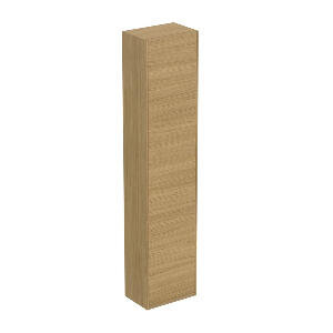 Dulap inalt suspendat Ideal Standard Atelier Conca finisaj stejar deschis 1 usa 37 cm