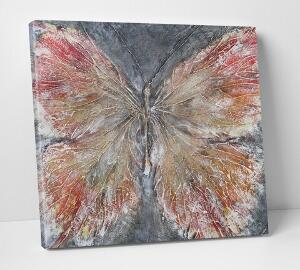 Tablou decorativ Butterfly, Modacanvas, 50x50 cm, canvas, multicolor