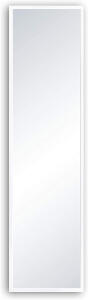 Oglinda dreptunghiulara INSPIRE, sticla/lemn, alb, 30 x 120 cm