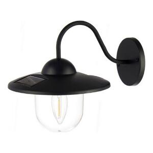 Lampa pentru exterior Ibergarden, 18x20x23.5 cm, plastic, negru