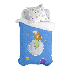 Lenjerie de pat pentru copii din bumbac pentru pat de o persoană 135x200 cm Accolade – Mr. Fox