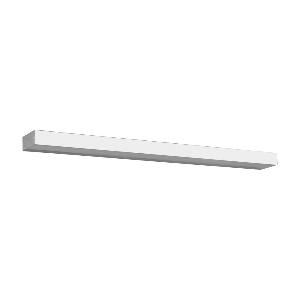 Aplică de perete argintiu-lucios LED (lungime 90 cm) Rocco – Trio