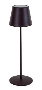 Lampa LED de exterior Etna, Bizzotto, 12x38 cm, otel, negru