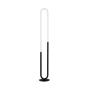 Lampadar futurist alb-negru GIROTONDO cu LED 20W