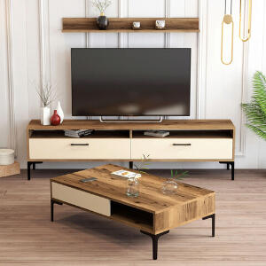 Set mobilier living, Hommy Craft, Istanbul, Nuca / Crema