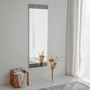 Oglinda decorativa, Neostill, A350, 40x120x2.2 cm, Alb
