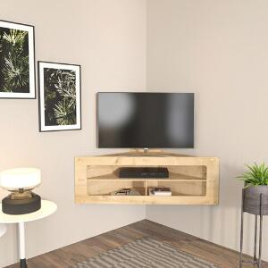 Comoda TV, Zena Home, Sala, 120x40x45 cm, PAL, Stejar
