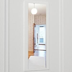Oglinda decorativa, Tera Home, Eres, 44.8x105x1.8 cm, PAL, Alb