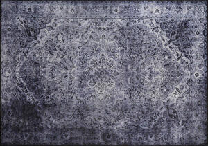 Covor de hol, Gray AL 22 , 75x230 cm, Poliester , Multicolor