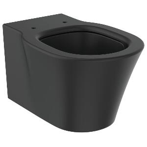 Vas WC suspendat Ideal Standard Connect Air AquaBlade, suspendat, negru mat - E0054V3