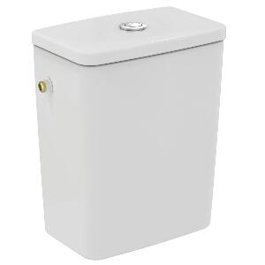 Rezervor ceramica Ideal Standard Connect Air Cube, 3/6 L, alimentare laterala, alb - E073301