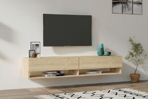 Comoda TV, Asse Home, Arges , 141x31x30 cm, Maro
