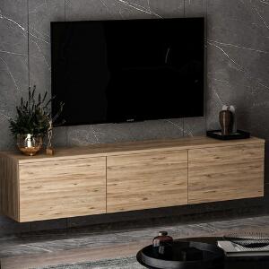 Comoda TV, Inarch, Neon, 160x35x32 cm, Maro