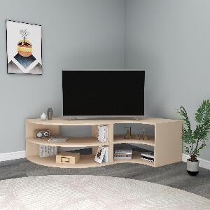 Comoda TV Jean cu Rafturi, Design Elegant, 177 x 45 x 40 cm