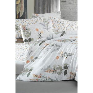 Lenjerie de pat pentru pat de o persoană/extins și cearceaf Harmony – Mila Home