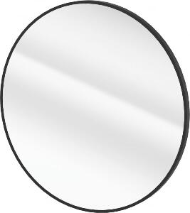 Oglinda rotunda Deante Round, 60 cm, rama negru mat