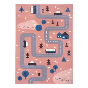 Covor pentru copii roz 80x150 cm Adventures – Hanse Home