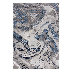 Covor Flair Rugs Marbled, 200 x 290 cm, albastru-gri