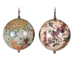 Set 2 decoratiuni suspendabile Earth Heavens - Authentic Models, Multicolor