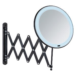 Oglindă cosmetică cu led ø 16,5 cm Barona – Wenko